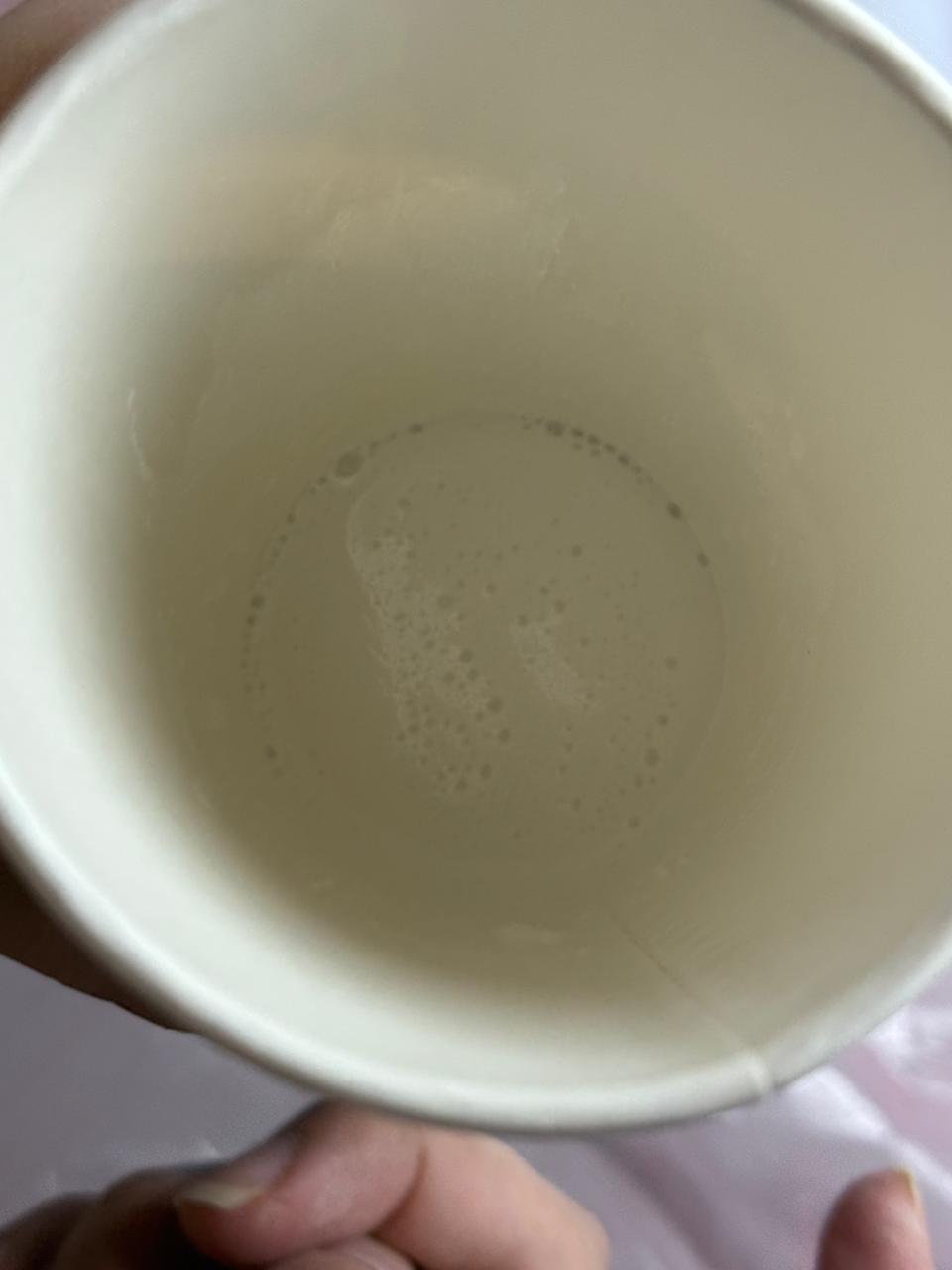 Remove the bubbles slowly
